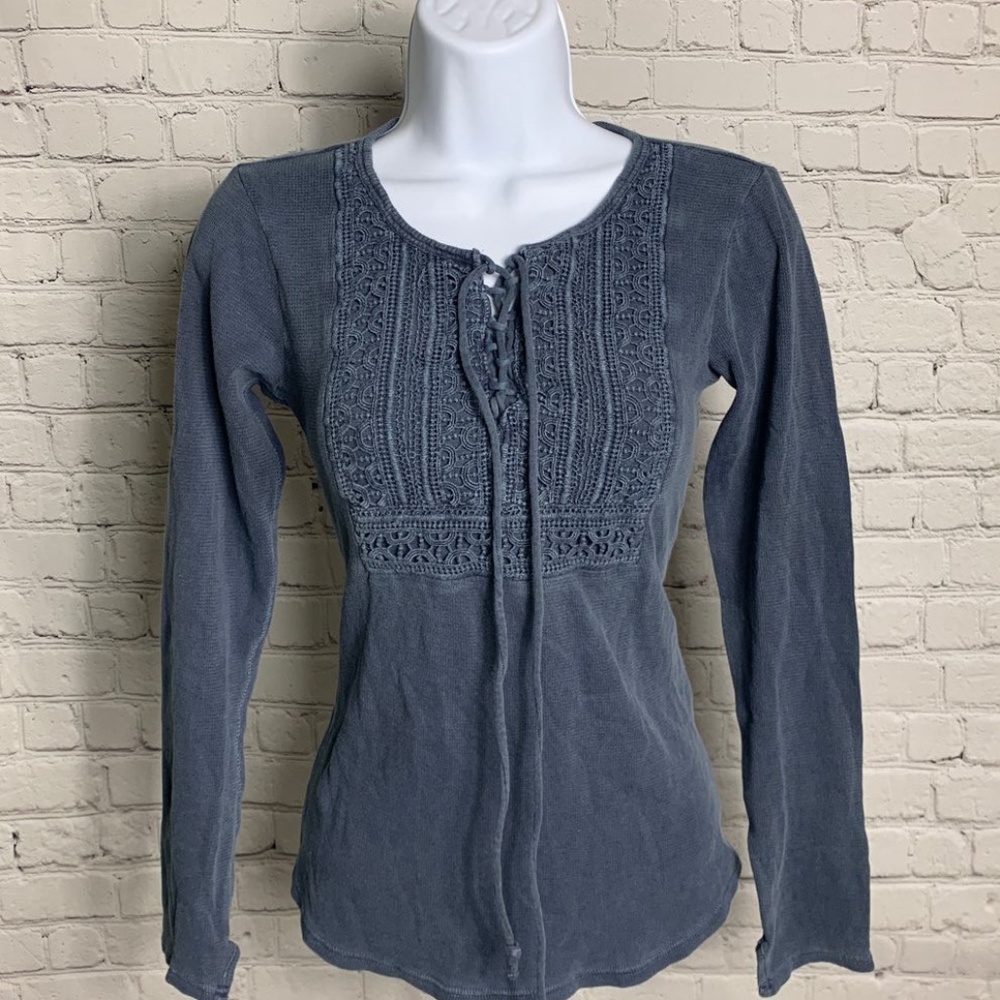 Women’s Lucky Brand Blue Small Top